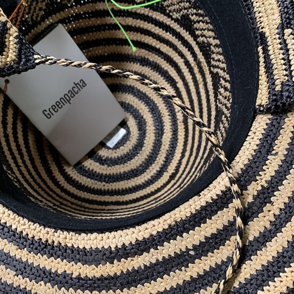 Free People Greenpacha Handwoven Hat with natural fibers in Ecuador main image 4